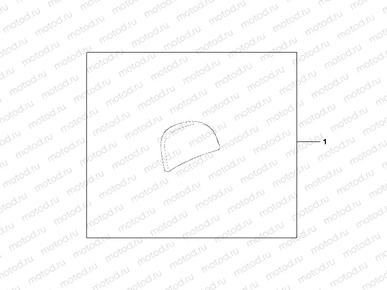 08P-60-04 TOP BOX PAD