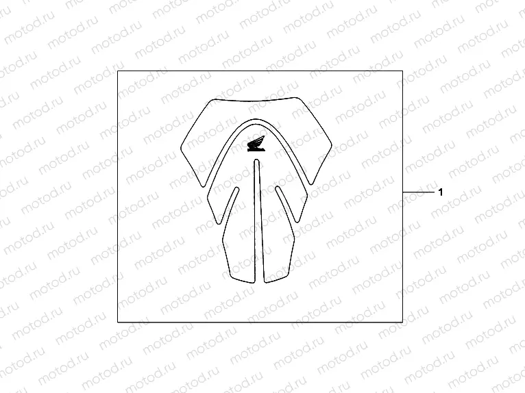 08P-61-01 TANK PAD / FUEL LID