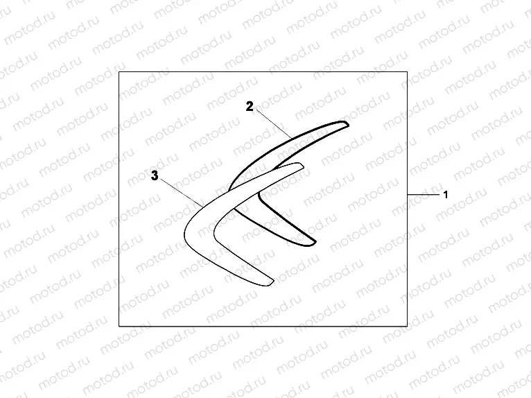 08P-61-02 FAIRING SCUFF GUARD