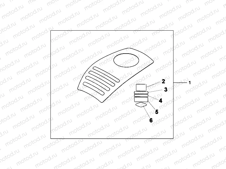 08P-61-03 TANK PROTECTION COVER
