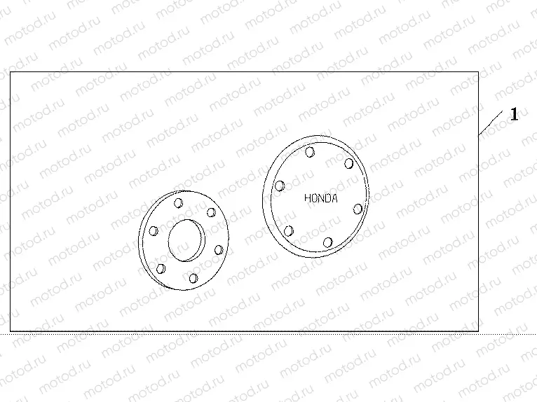 08P-61-05 CLANKCASE * NHA12M *