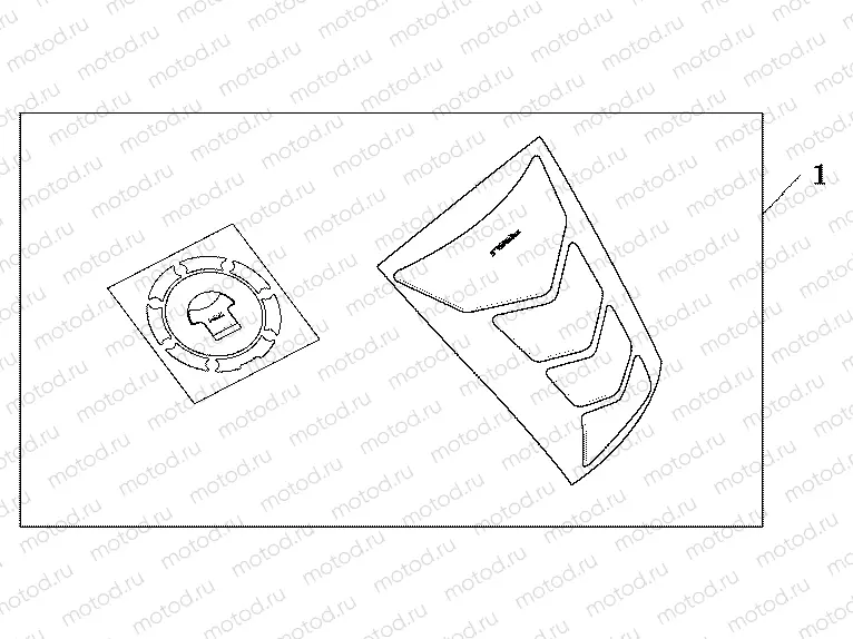 08P-61-05 FUEL LID COVER