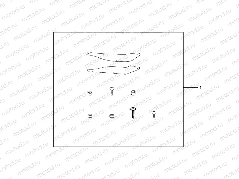 08P-63-01 KIT FLOOR PANEL STAINLESS STEEL