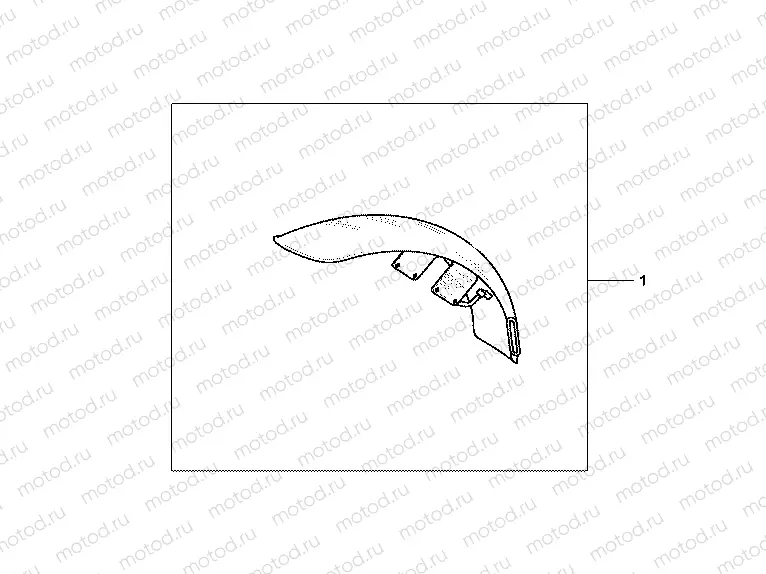 08P-64-01 FR FENDER