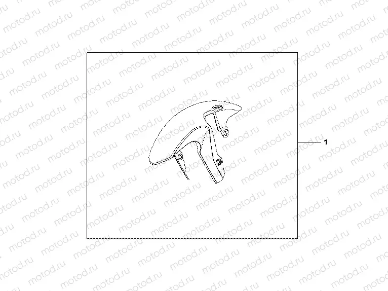 08P-64-01 FRONT FENDER