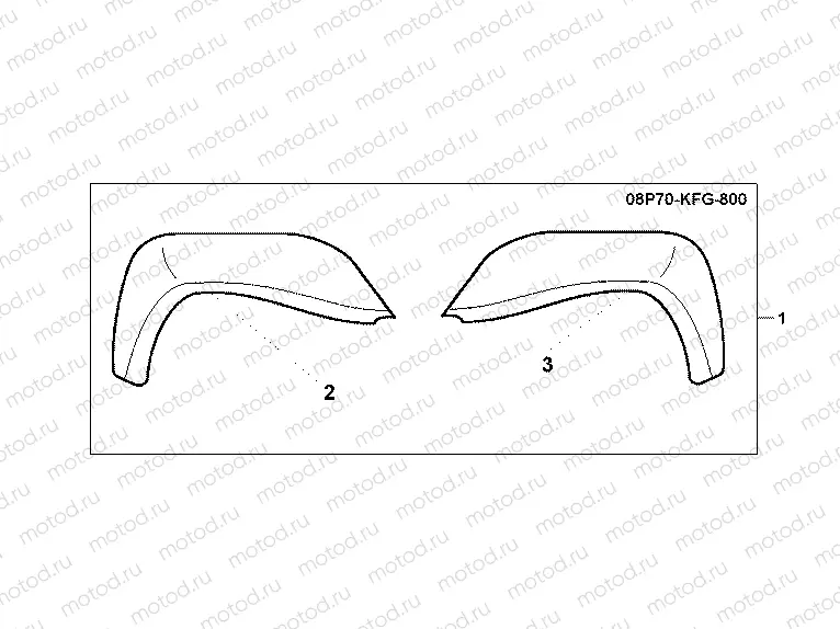 08P-70-01 KNUCKLE VISOR