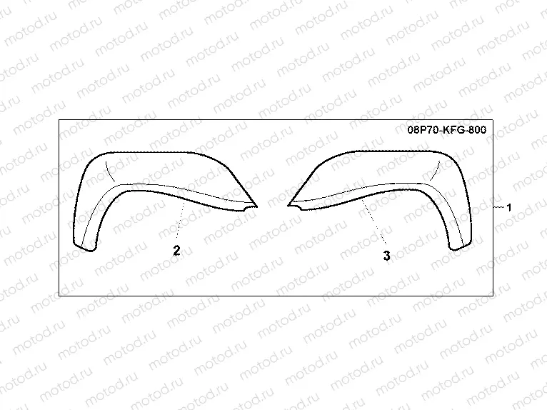 08P-70-01 KNUCKLE VISOR