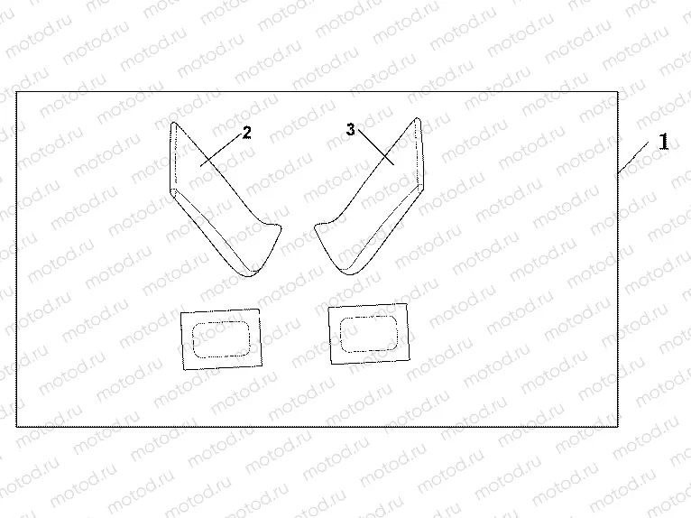 08P-72-01 KNEE PAD SET