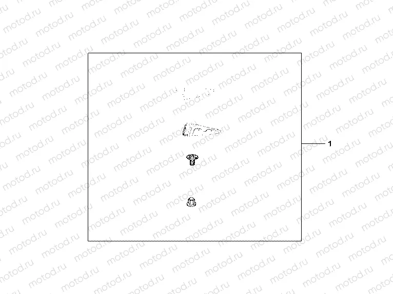 08P-72-02 MIRROR DEFLEC KIT