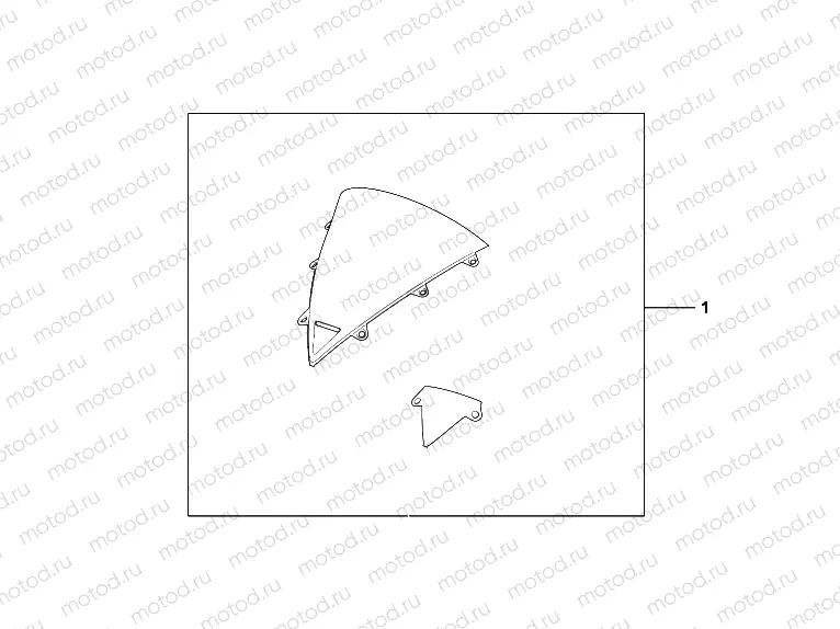 08R-70-01 KIT, HIGH WIND SCR
