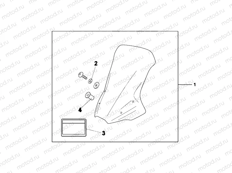 08R-71-01 TOURING SCREEN