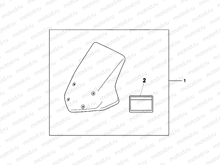 08R-72-01 KIT WINDSCREEN