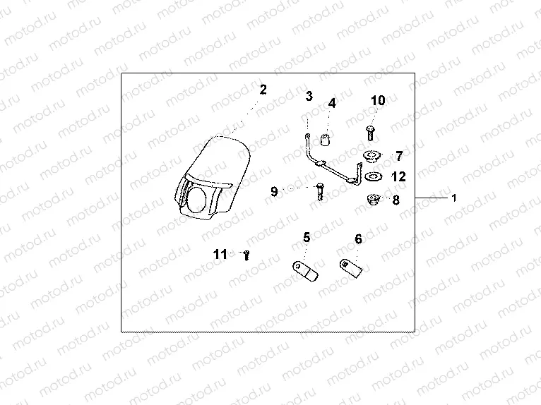 08R-80-01 CUSTOM SHIELD