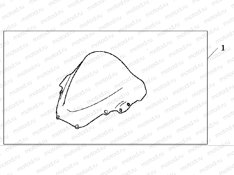 08R-80-01 HIGHWIND SCREEN