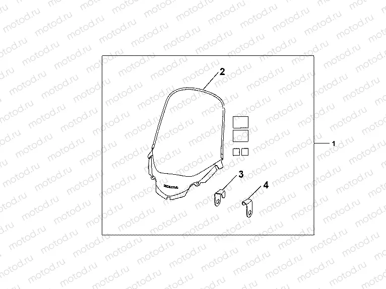 08R-80-01 WINDSCREEN