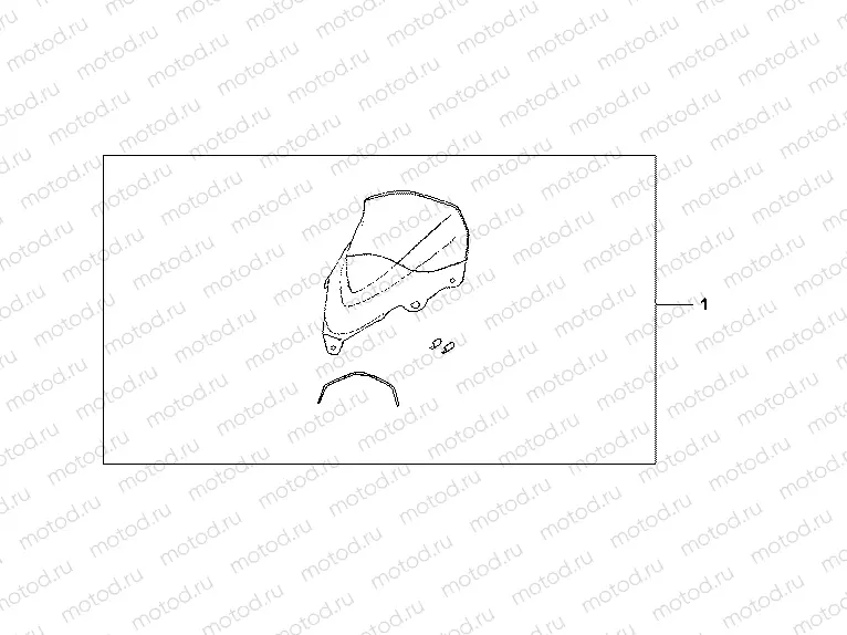 08R-80-01 WINDSCREEN