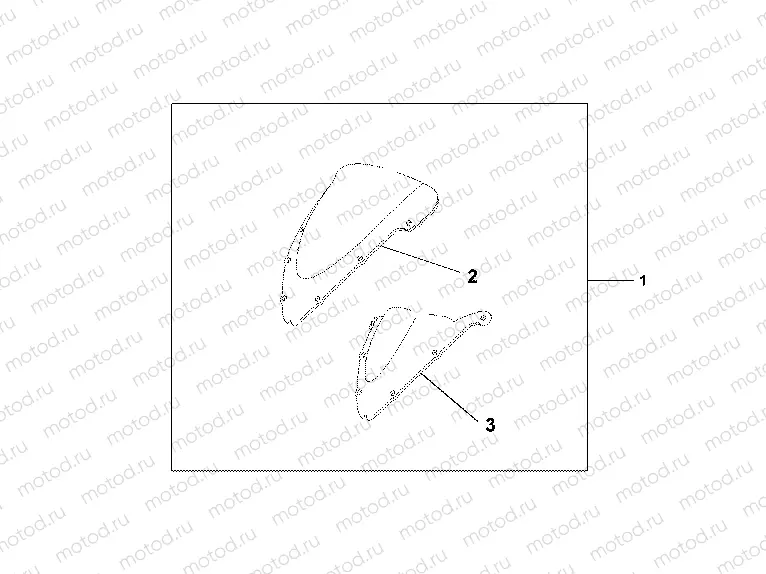 08R-80-01 WINDSHIELD