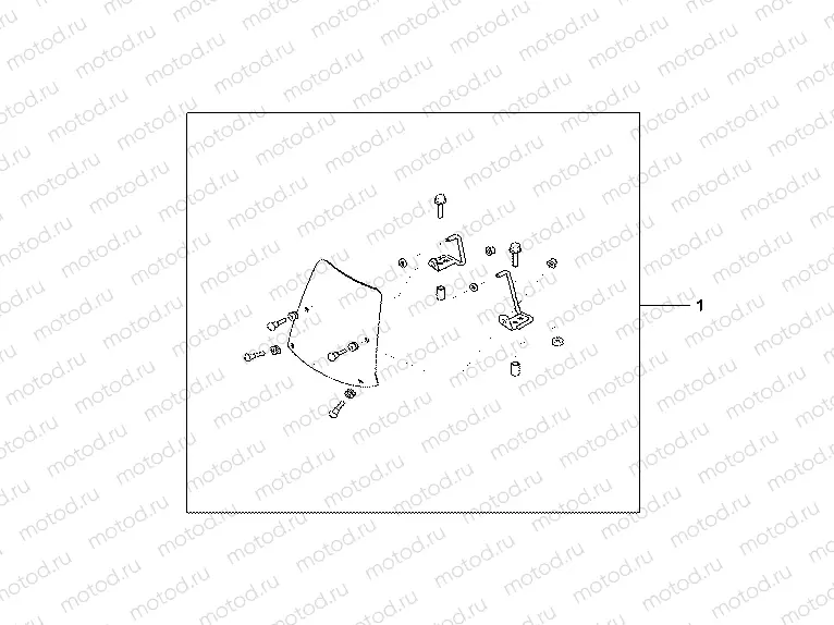 08R-80-01 WINDSHIELD