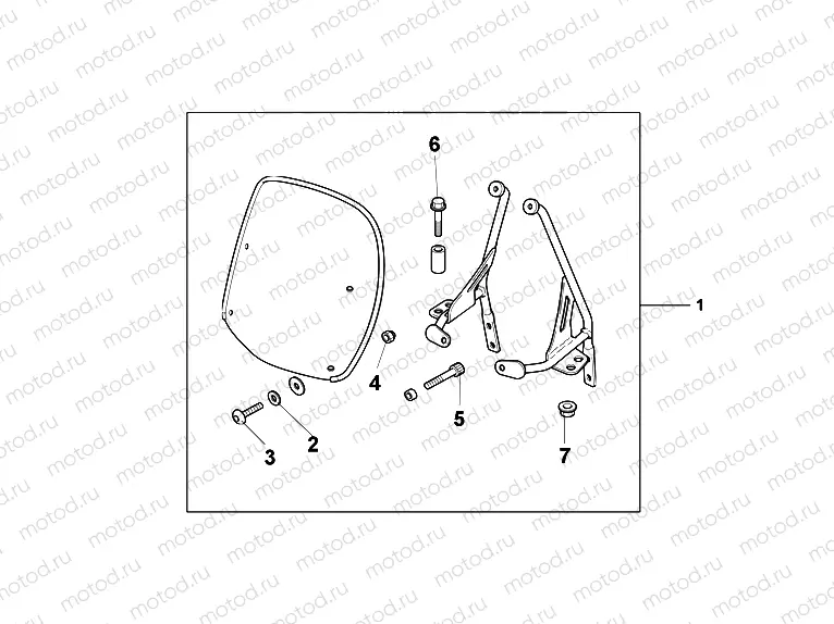 08R-80-01 WINDSHIELD