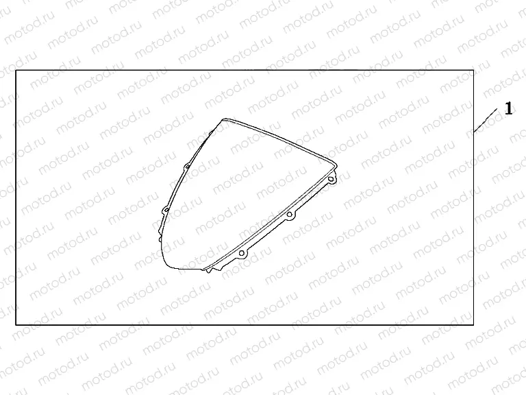 08R-80-02 WIND SCREEN