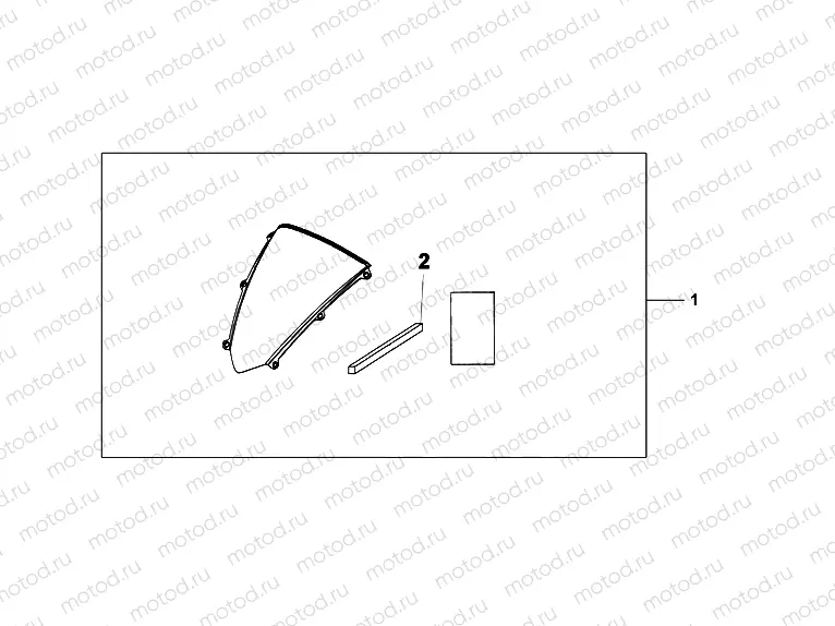 08R-80-02 WIND SCREEN