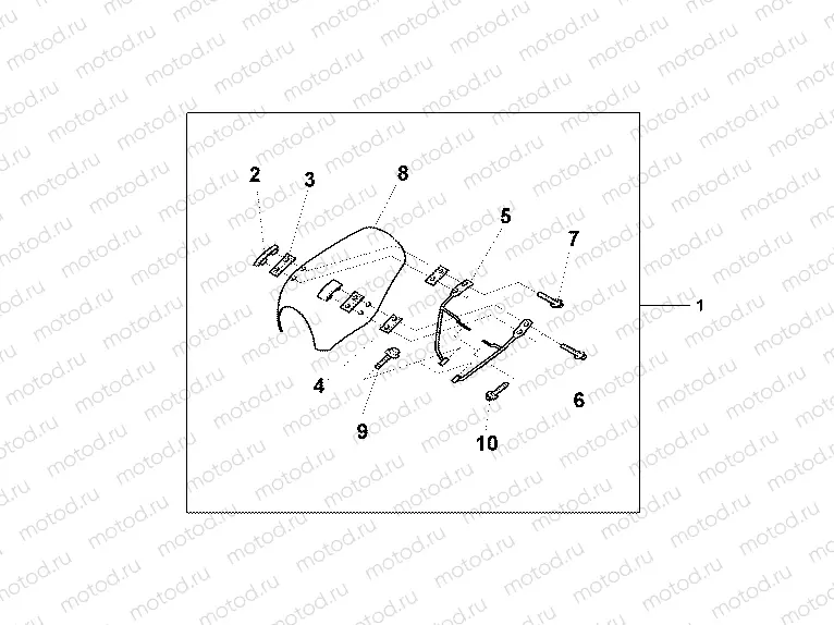 08R-80-02 WINDSCREEN