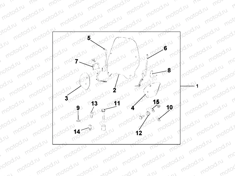 08R-80-02 WINDSHIELD