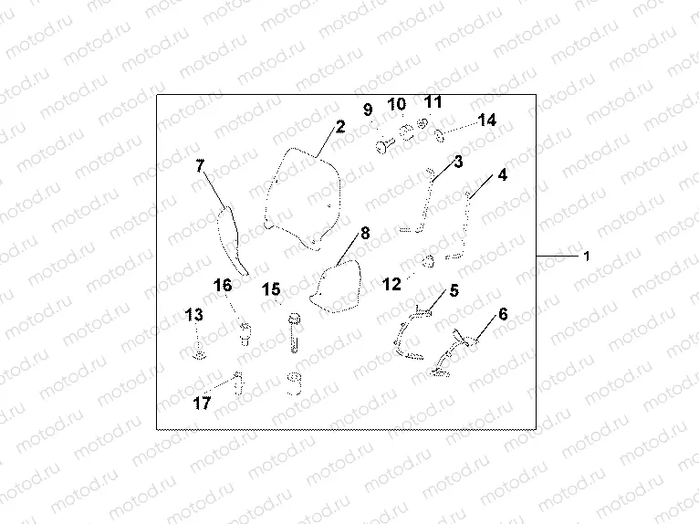 08R-80-02 WINDSHIELD
