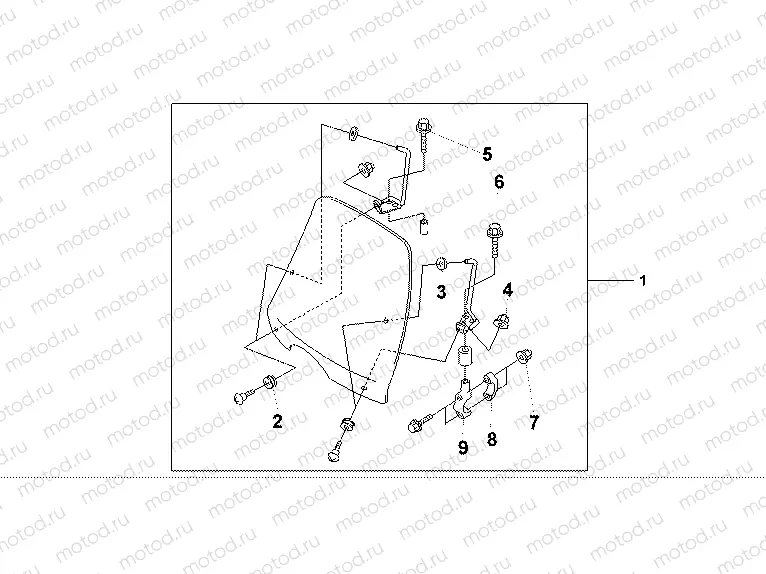 08R-80-02 WINDSHIELD SGX50
