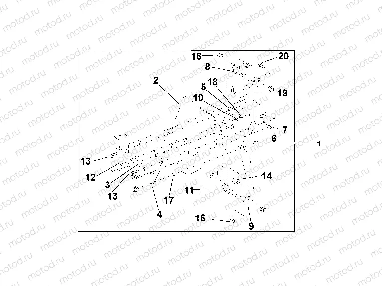 08R-80-03 WIND SHIELD