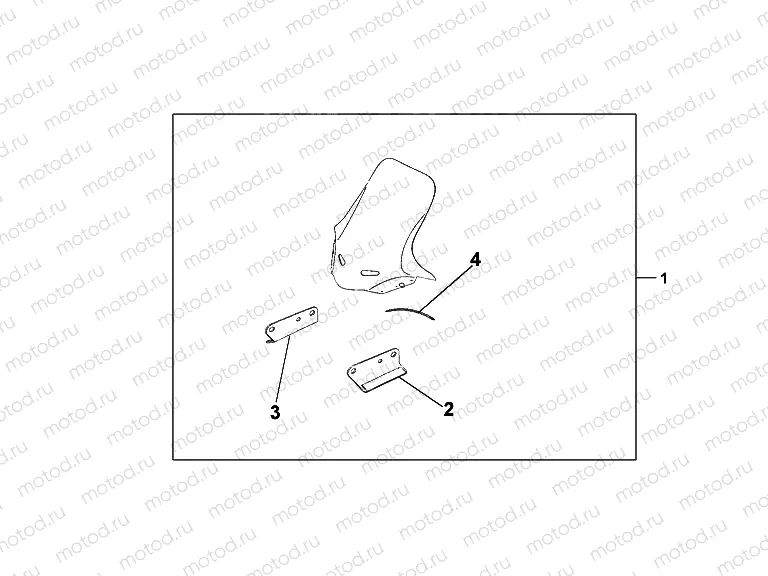 08R-80-03 WINDSHIELD