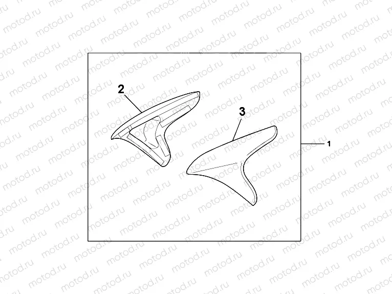 08R-81-01 SIDE DEFLECTOR KIT