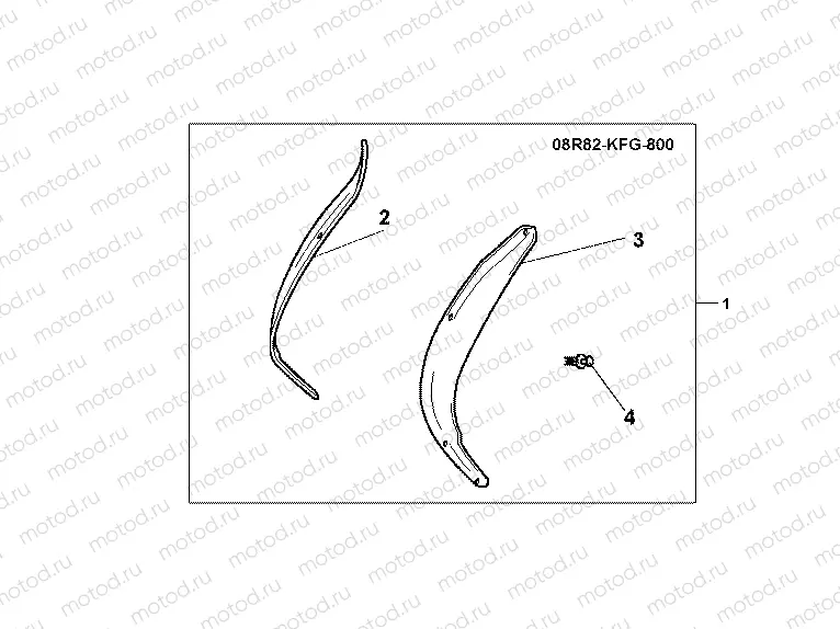 08R-82-01 SIDE VISOR