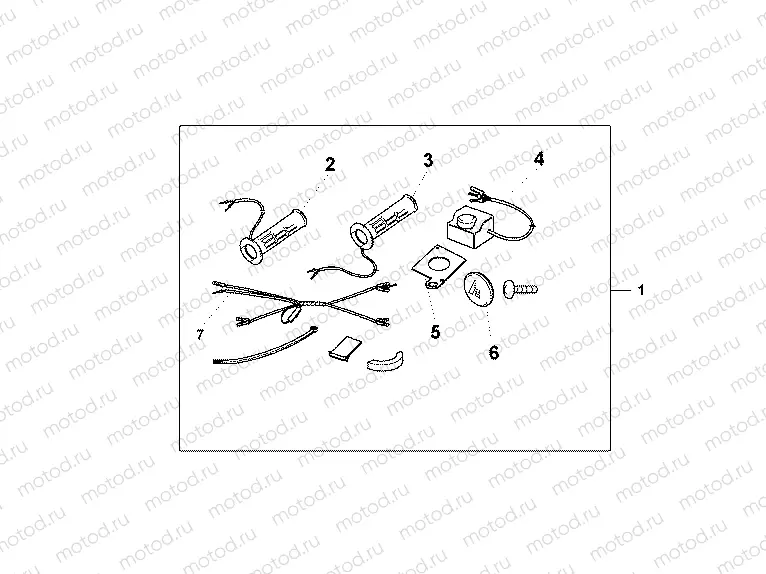 08T-50-01 GRIP HEATER ALL CBS