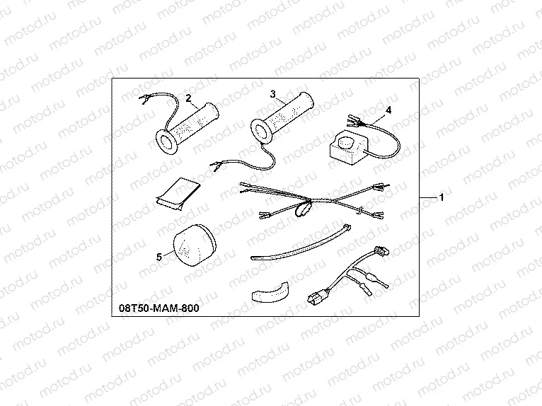 08T-50-01 GRIP HEATER GL1500
