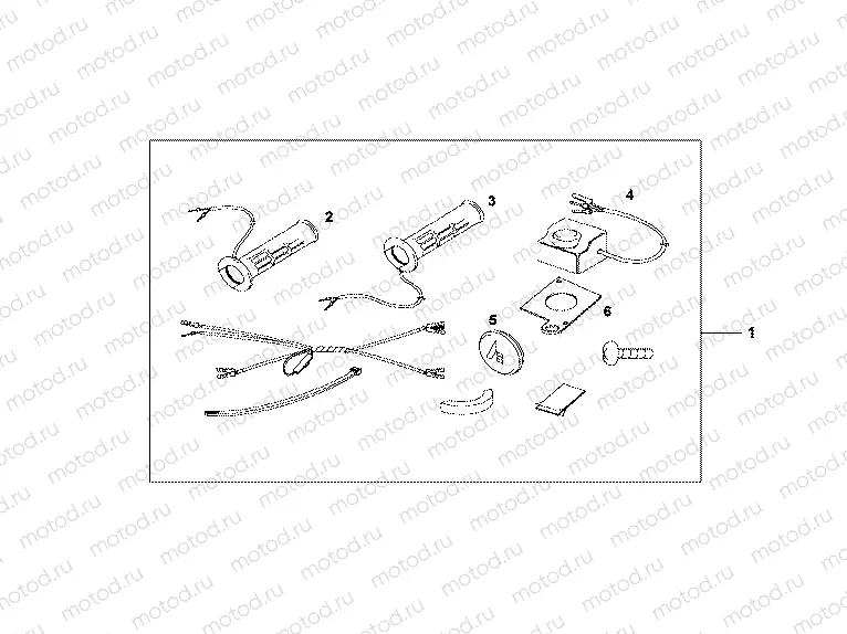08T-50-01 GRIP HEATER KIT CA12
