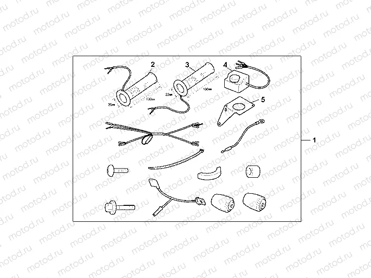 08T-50-01 GRIP HEATER ST1100