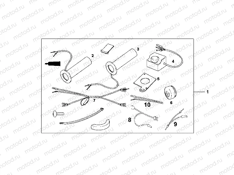 08T-50-02 GRIP HEATER KIT
