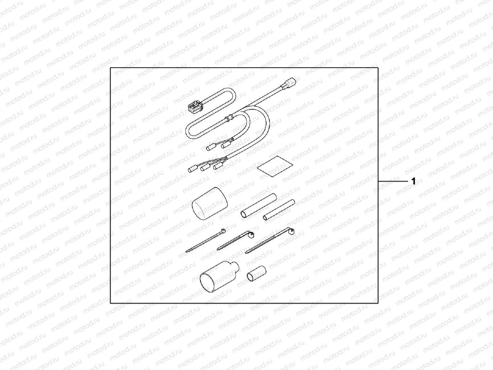 08T-70-01 KIT, GRIP HEATER A
