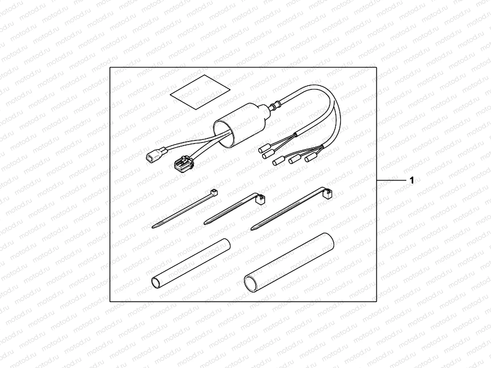 08T-70-02 KIT, GRIP HEATER A