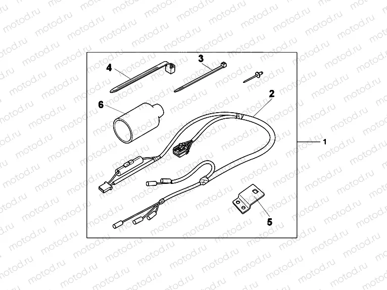 08T-71-01 KIT, GRIP HEATER A