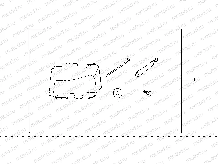 08U-44-01 SEAT UNDER BOX