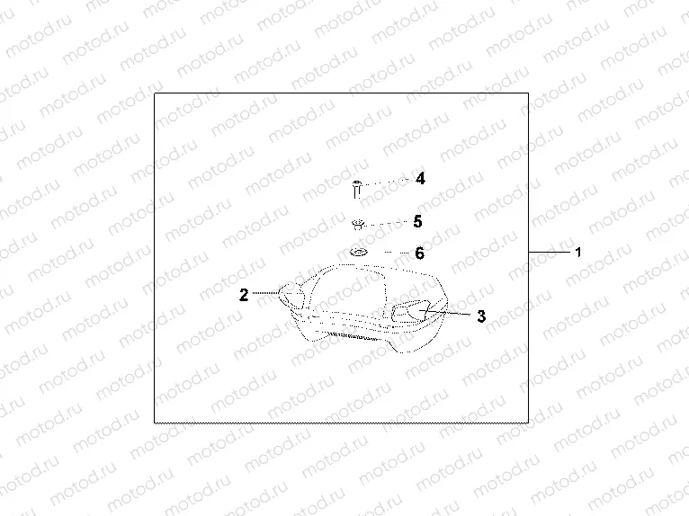 08U-91-02 PILLION ARM REST SET