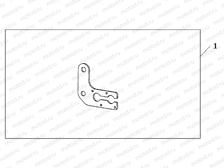 08V-31-01 BRACKET DOUBLE SW