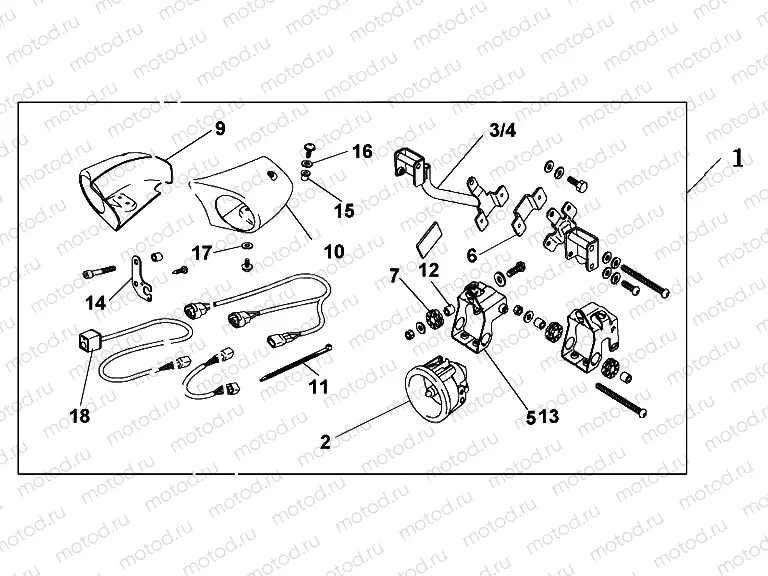 08V-31-03 FRONT FOG LIGHT SET