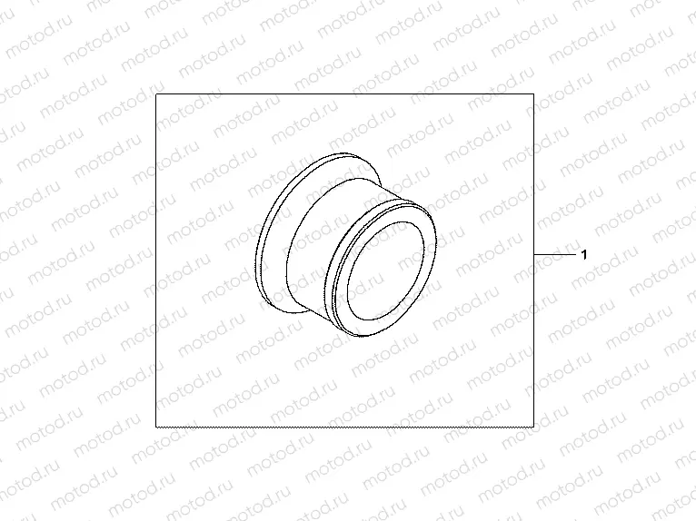 08W-45-02 REAR WHEEL COLLAR