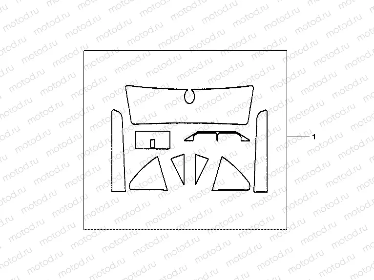 08Z-03-01 WOODLIKE PANEL KIT