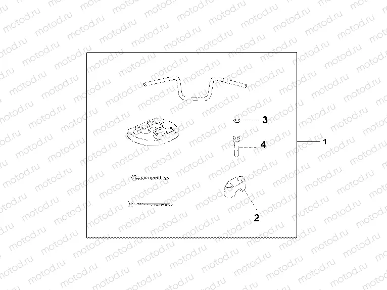 08Z-50-01 HANDLE KIT
