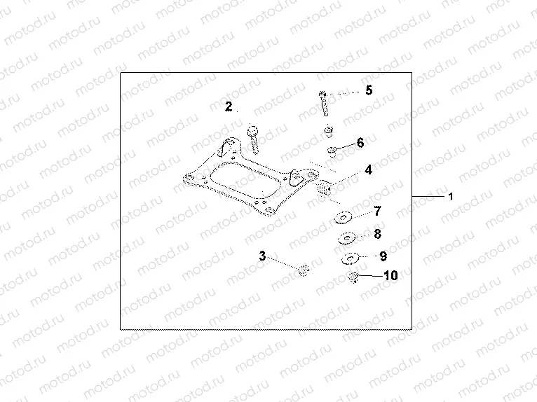 08Z-51-01 KIT CARRIER BRKT