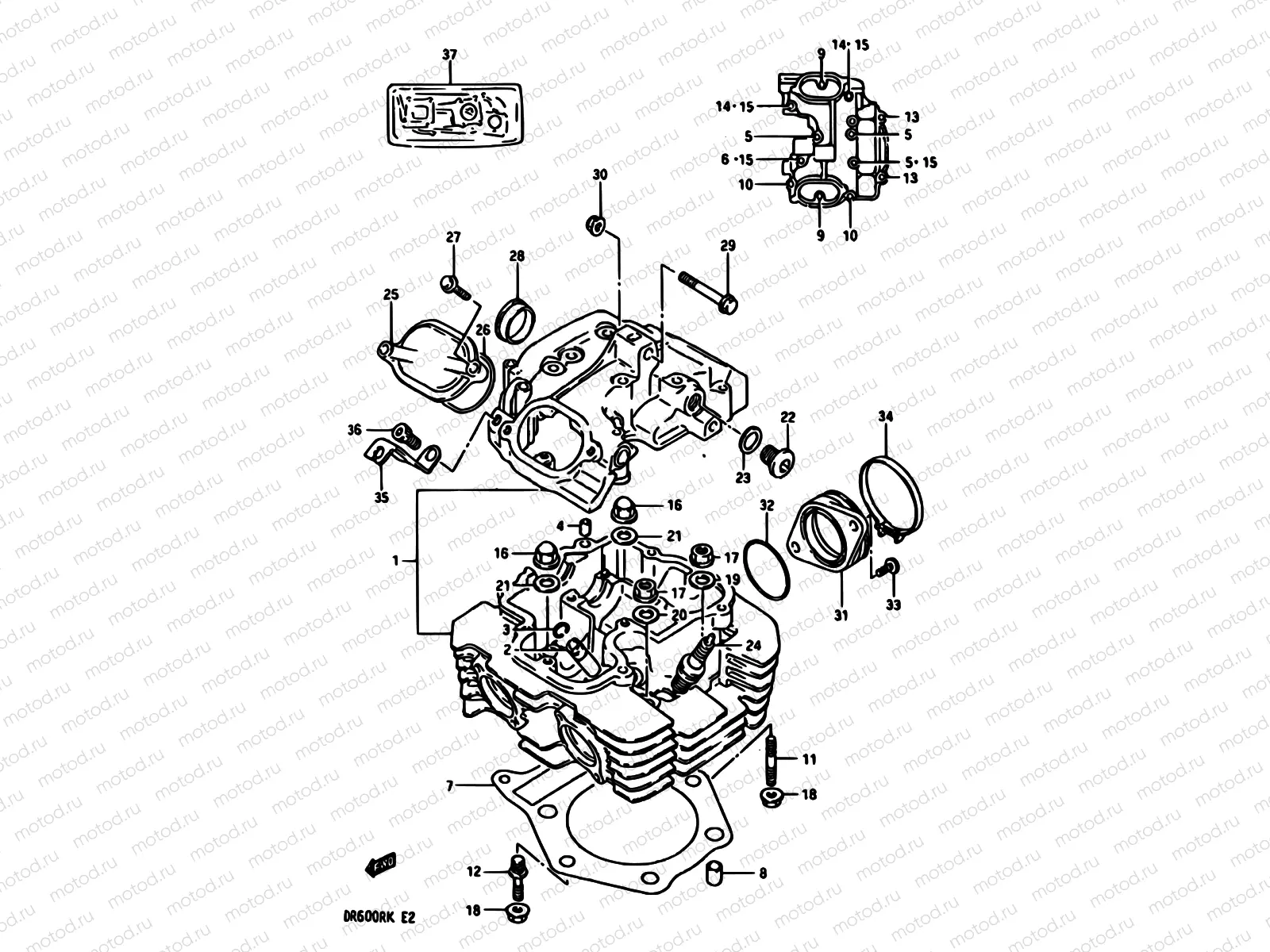 1 - CYLINDER HEAD